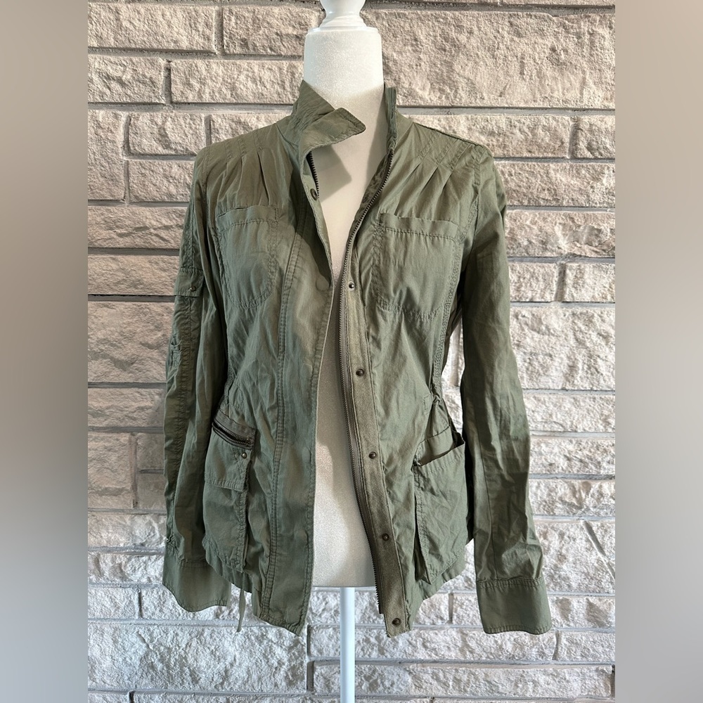 Express Lightweight Green Jacket - image 3